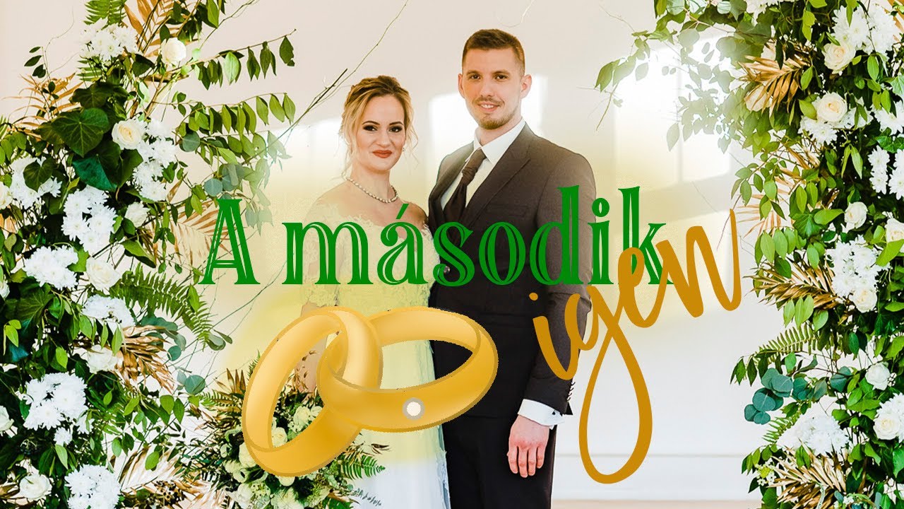 Kozma Dominik és felesége, Kozma-Szabó Zsófia így jutottak az úszómedencétől az oltárig