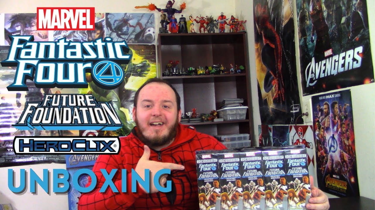Heroclix Unboxing: Fantastic Four Future Foundation Brick