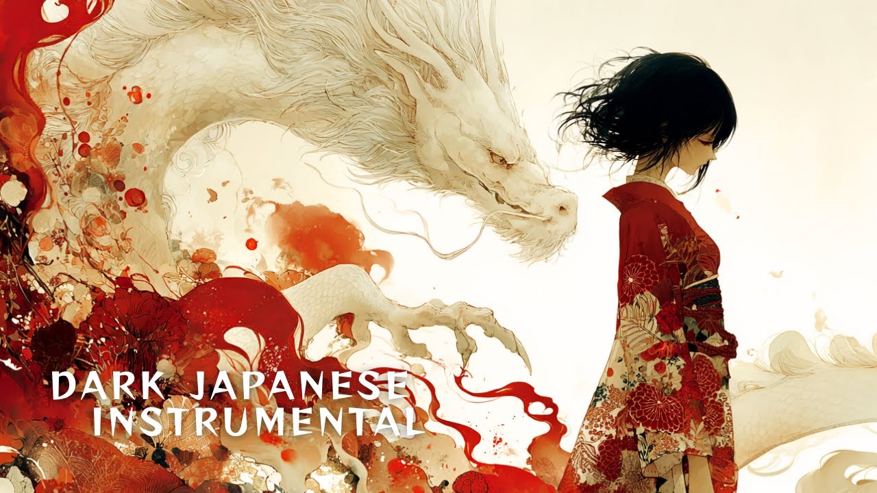 Dark Japanese Ambient | Loss of Crimson, Echoes of White | 緋の喪失、白の残響