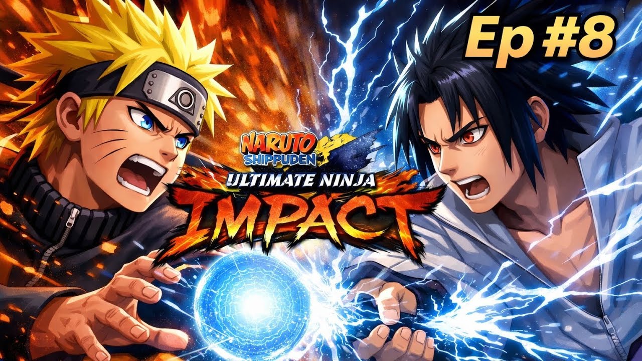 Naruto vs sasuke // Naruto Shippuden ultimate ninja impact #viralvideo 
