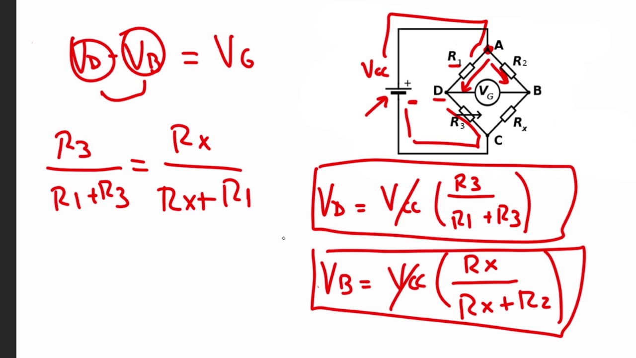 Puente de Wheatstone - EXPLICACIÓN -