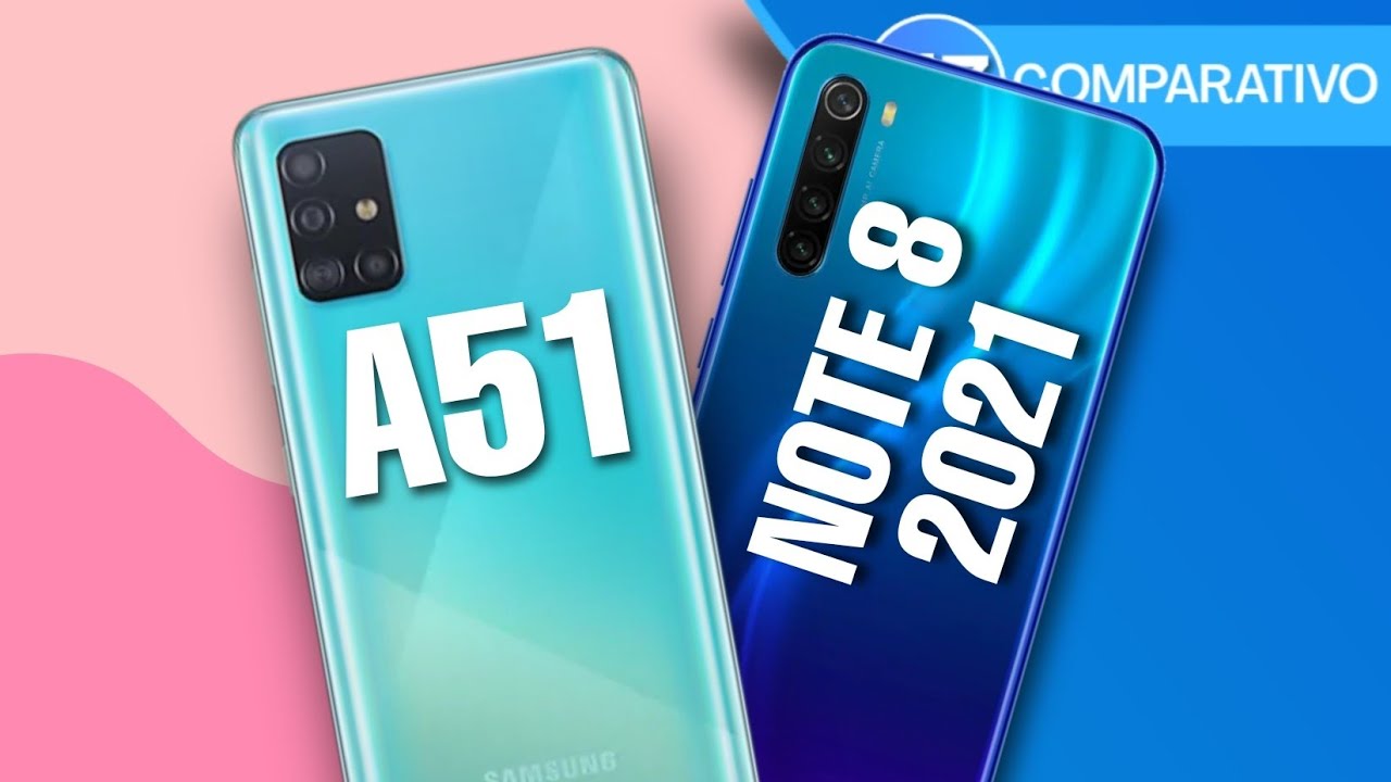 Samsung Galaxy a51 VS Xiaomi redmi note 8 2021| Comparativo