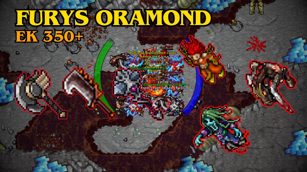 TIBIA - EK 359 | FURYS ORAMOND | 4.2KK RAW + 1.1KK PROFIT
