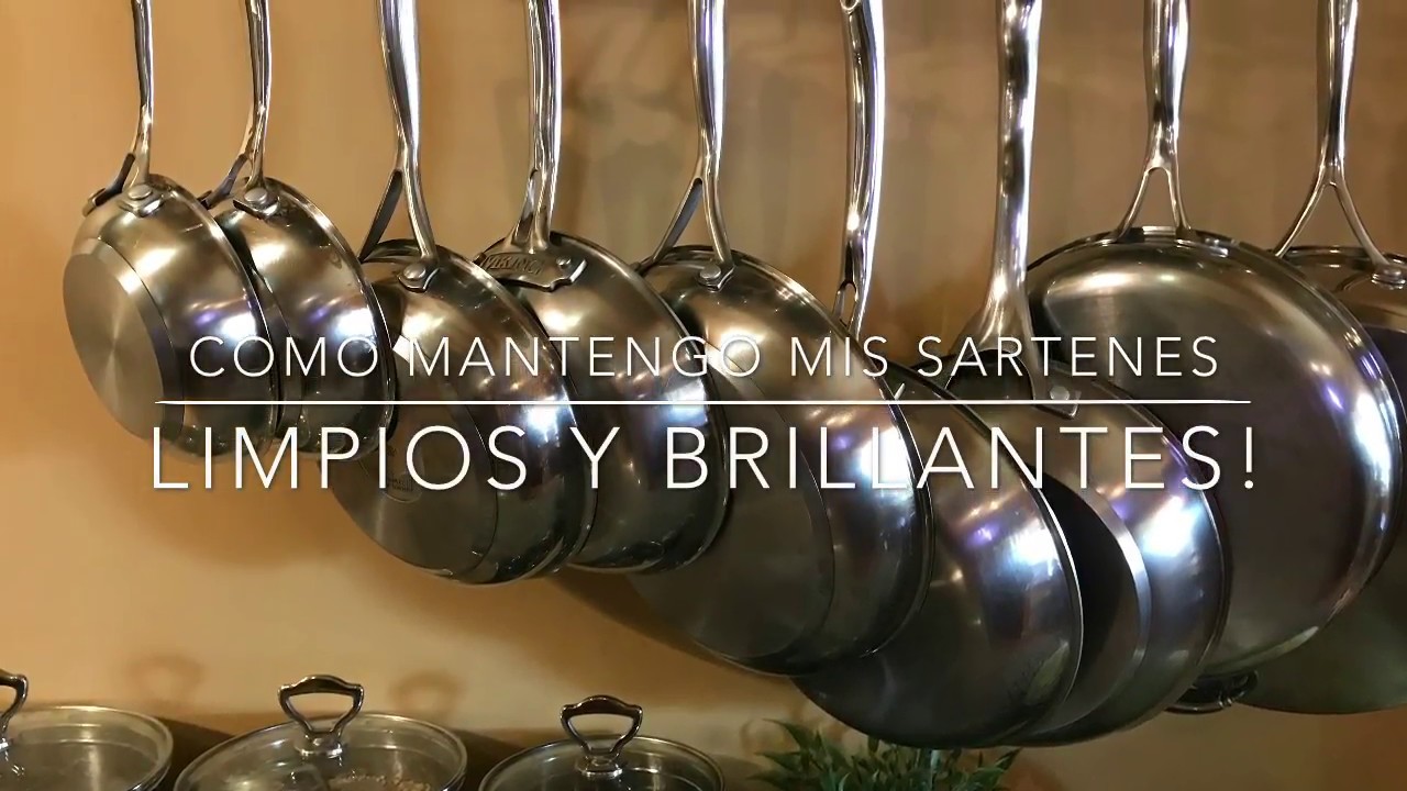 Cómo Mantengo Mis Sartenes Limpios Y Brillantes