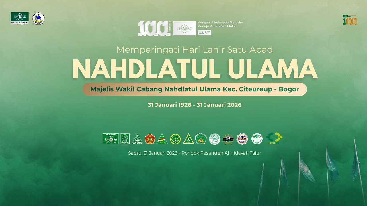 Peringatan Harlah NU ke 1 Abad - Citeureup