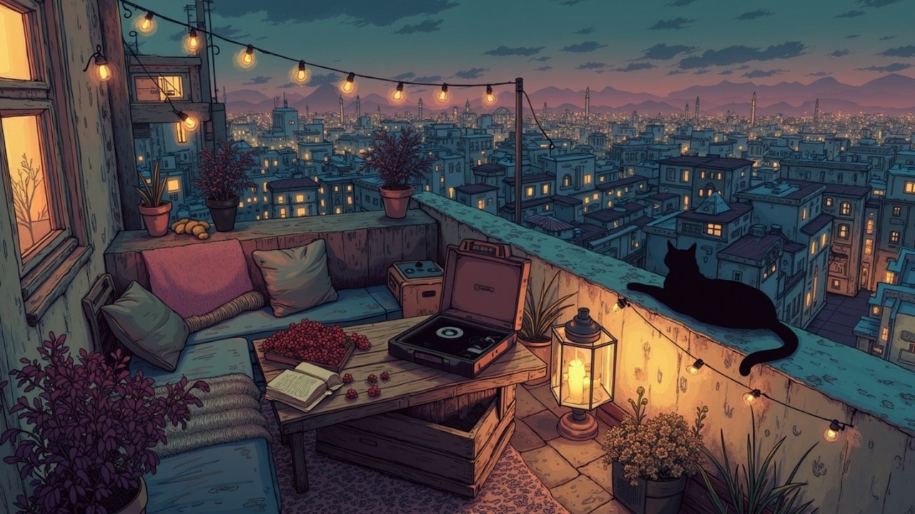 Чилл лоу-фай хип-хоп и расслабляющая музыка для учебы ~ lofi jazzhop mix