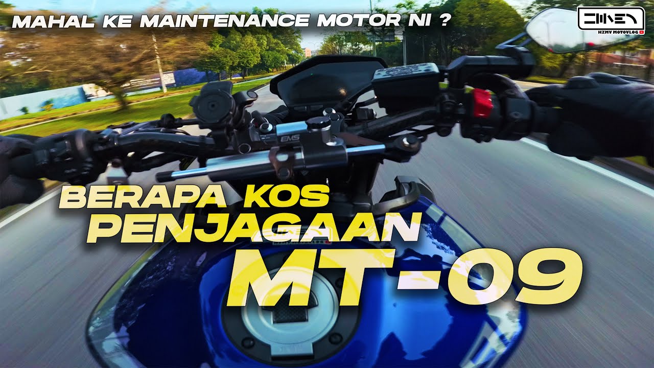 MENJAWAB PERTANYAAN; MAHAL KE MAINTENANCE? | Yamaha MT-09 Malaysia Motovlog [4K]