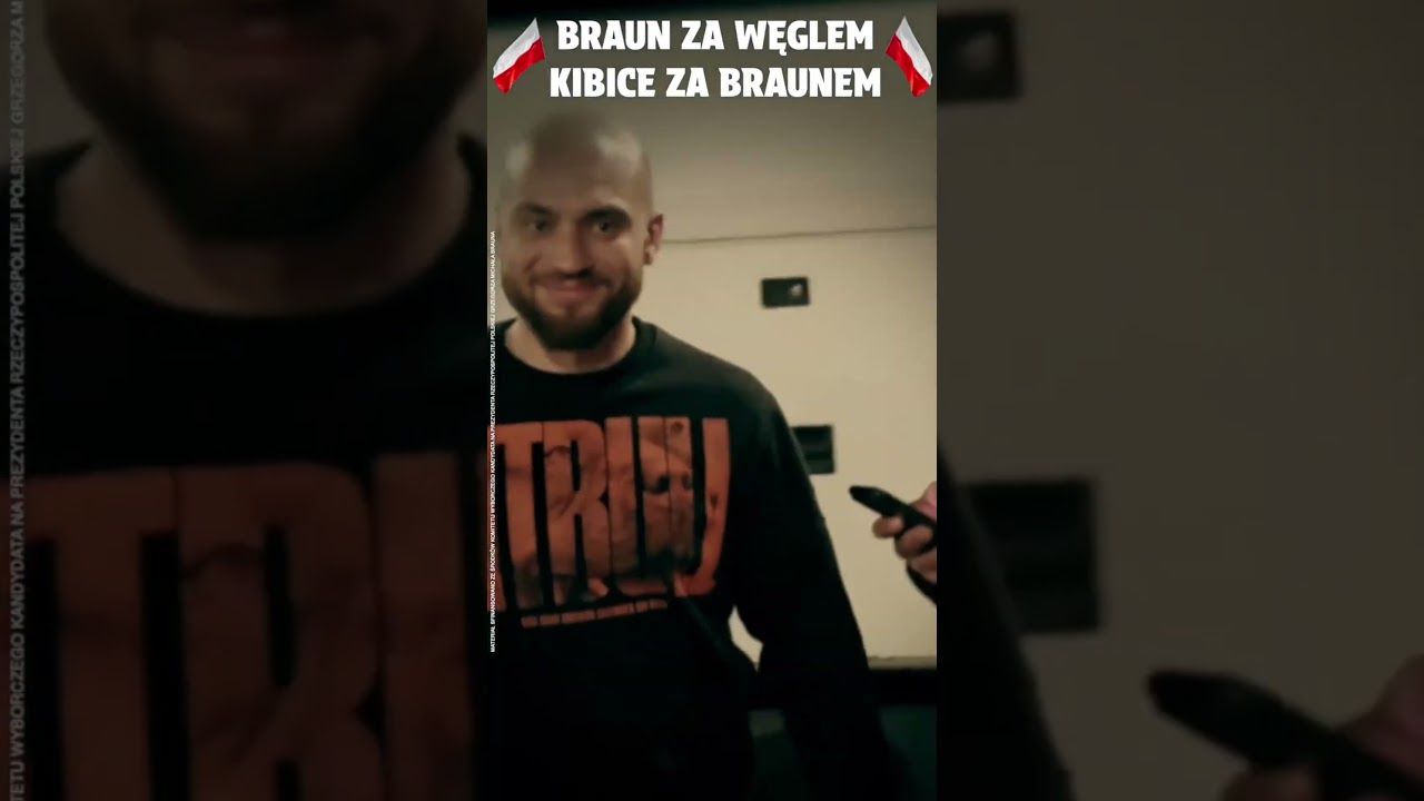 BRAUN ZA WĘGLEM, KIBICE ZA BRAUNEM, BRAUN ZA KIBICAMI❗