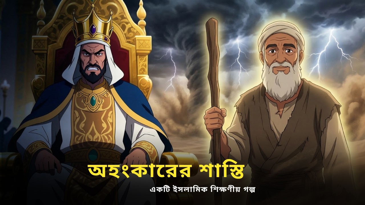 এক দরবেশ এবং অহংকারী বাদশা,আল্লাহর শক্তি কত ভয়ংকর! | Islamic story bangla