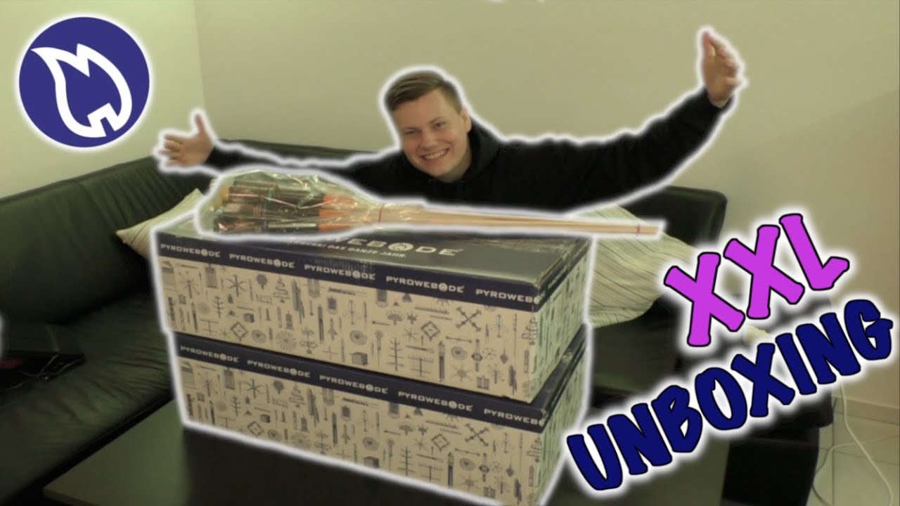 PYROWEB FEUERWERK UNBOXING 2018 | Viele schöne Sachen 🔥🎆