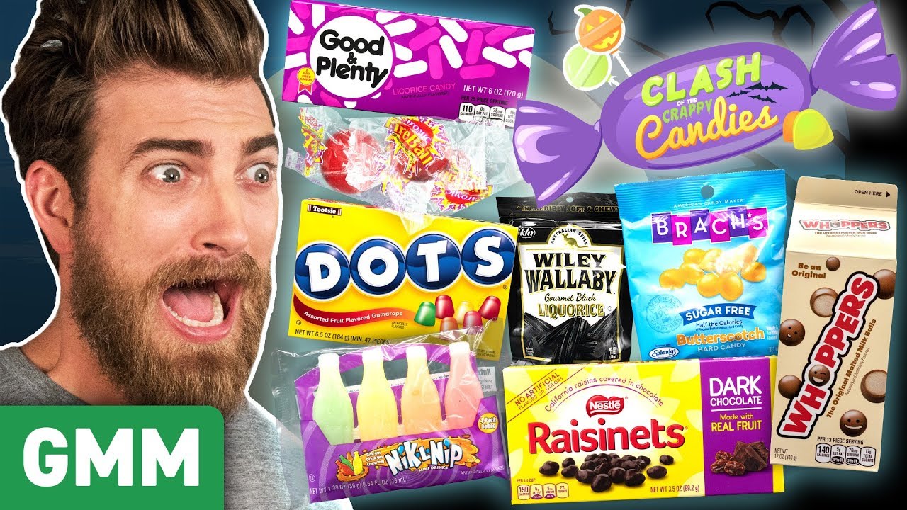 Worst Halloween Candy Taste Test (Day 1)