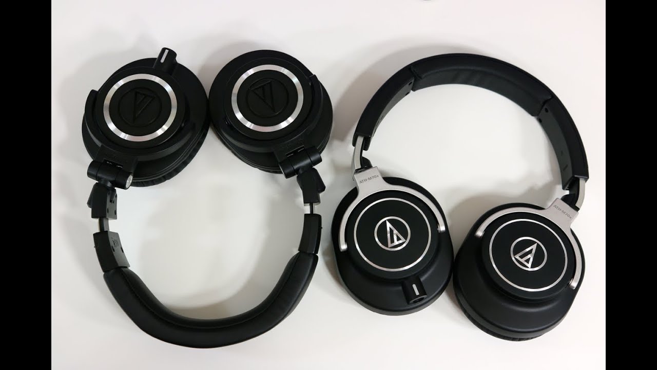 Audio Technica ATH-M70X vs ATH-M50X -  Are They Worth the Extra Money?