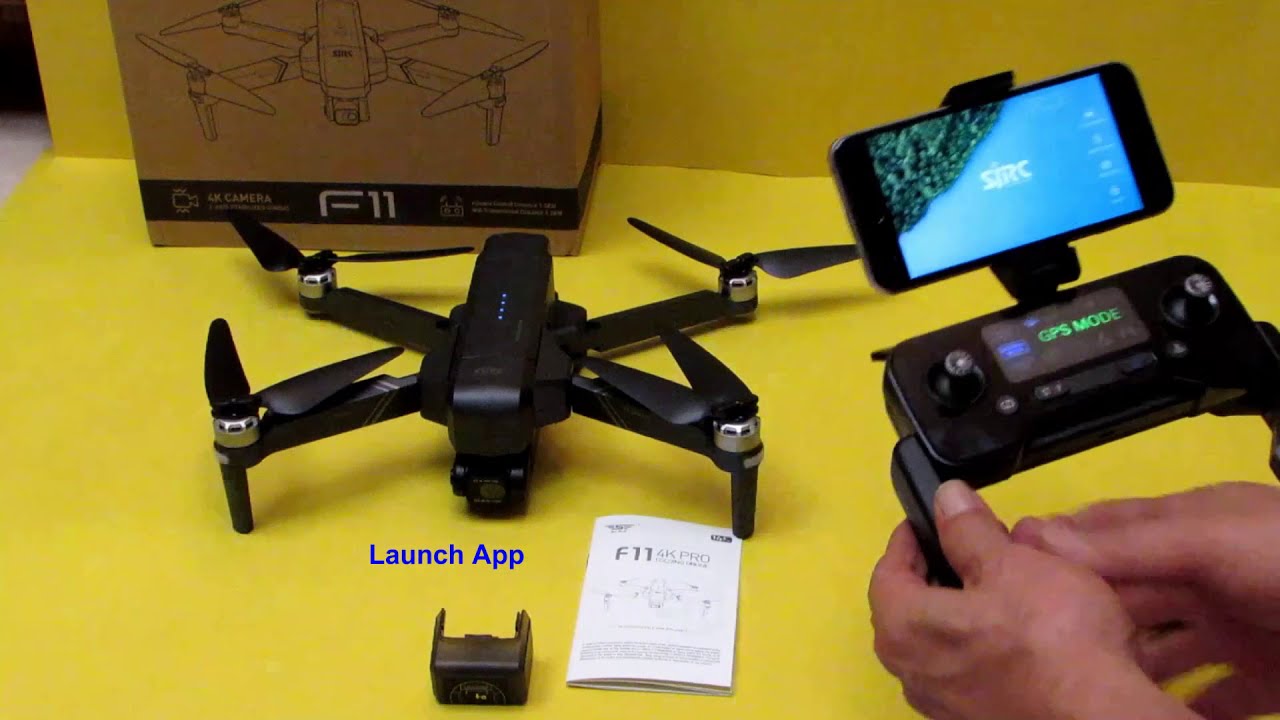 SJRC F11 4K Pro EIS GPS 2-Axis 4K Long Range Drone – First Flight Video !