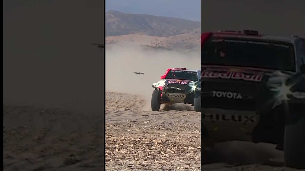 El choque entre Nasser Al-Attiyah y un Drone - Desaf&iacute;o Ruta 40