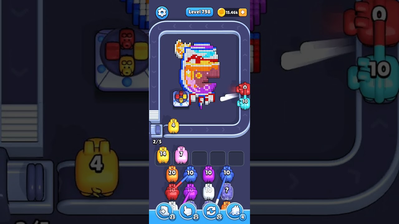 Pixel Flow — level 798