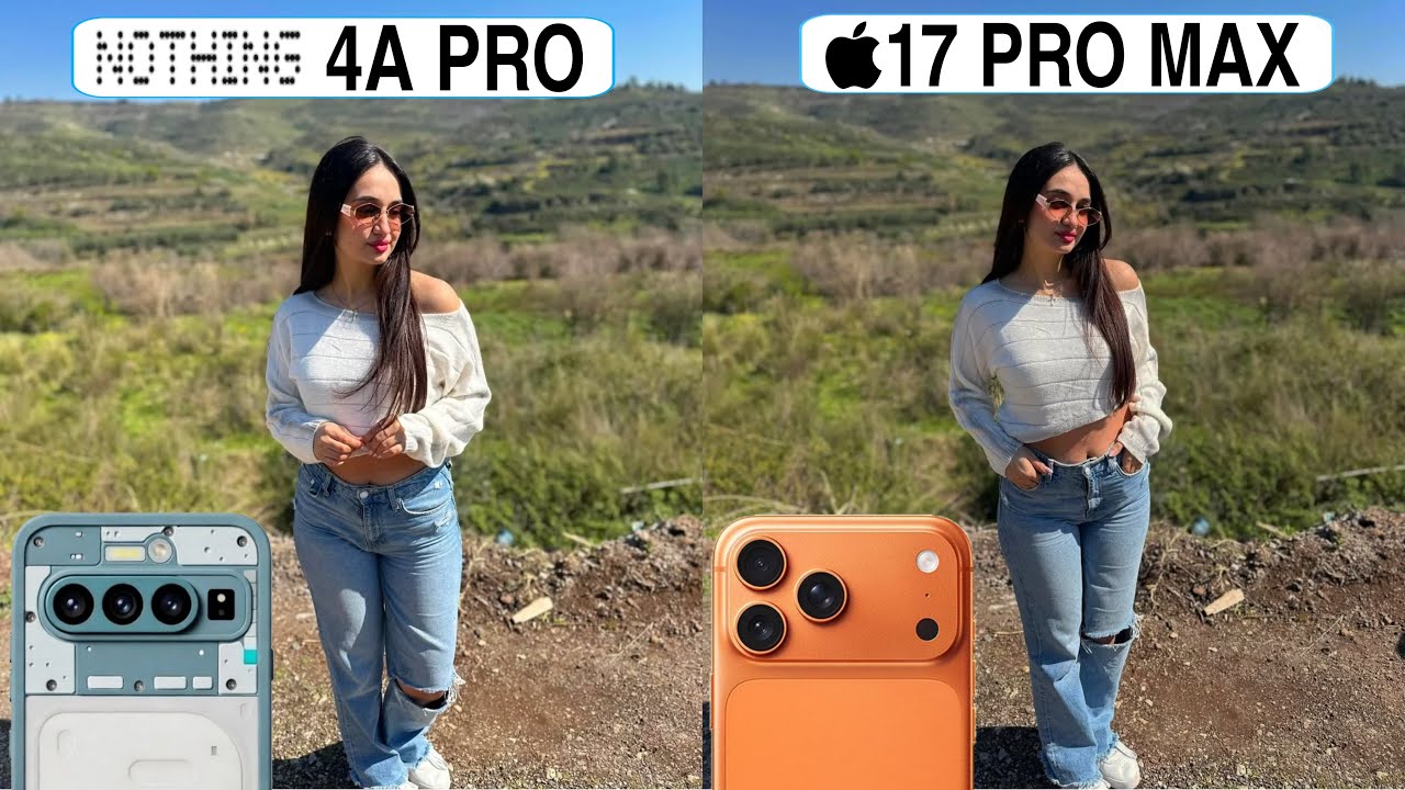 Nothing Phone 4A Pro Vs iPhone 17 Pro Max Camera Test Comparison