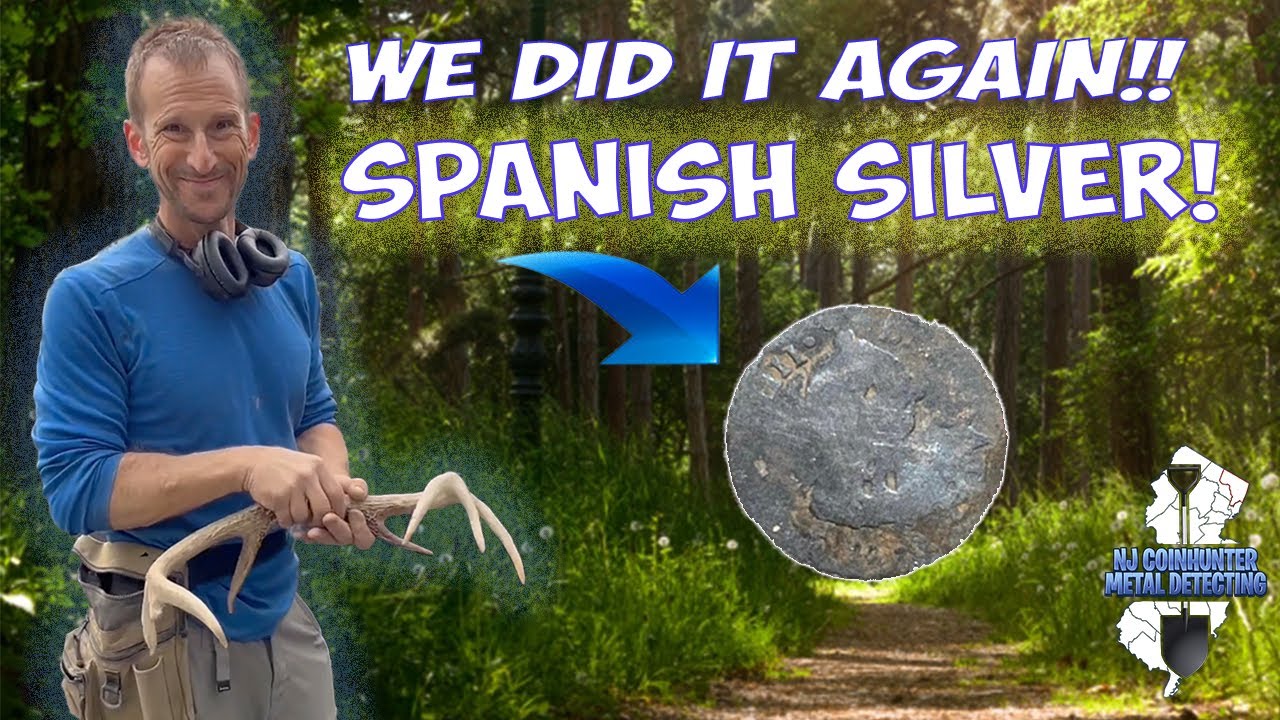 Metal Detecting The Woods: Spanish Silver,  NJ Copper and More!