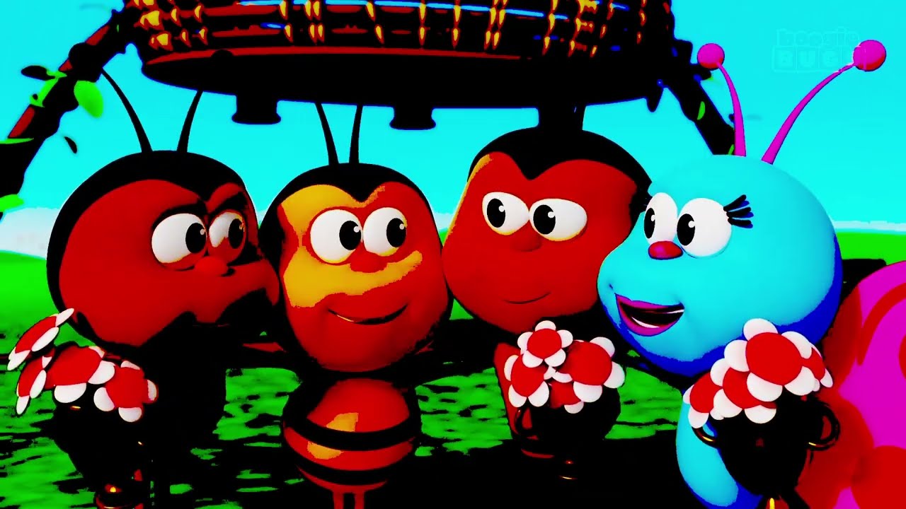 6 Boogie Bugs Dancing with Flowers 🌸🐞✅️Sponsored by klasky csupo effects✅️