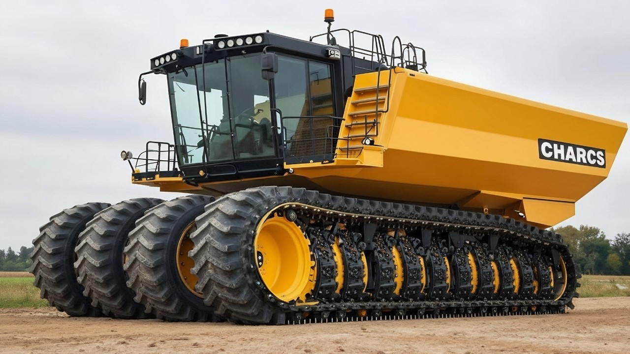 MASSIVE CONSTRUCTION MACHINES YOU’VE NEVER SEEN BEFORE.