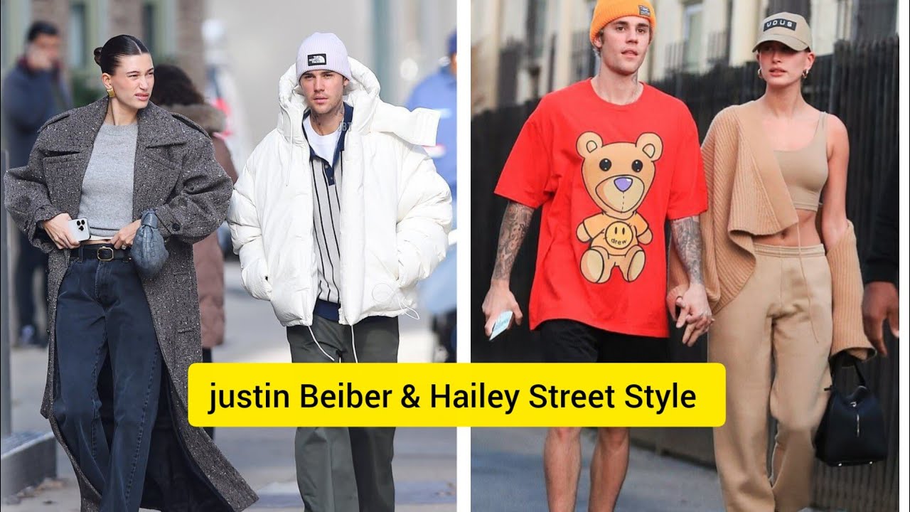 Justin Bieber & Hailey Bieber Street Style |Outfits Inspo