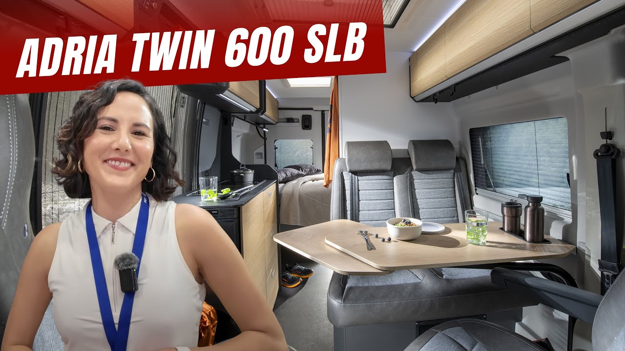 Camping 2026 mit dem Adria Twin 600 SLB WOHNMOBIL KASTENWAGEN CAMPERVAN 2026 