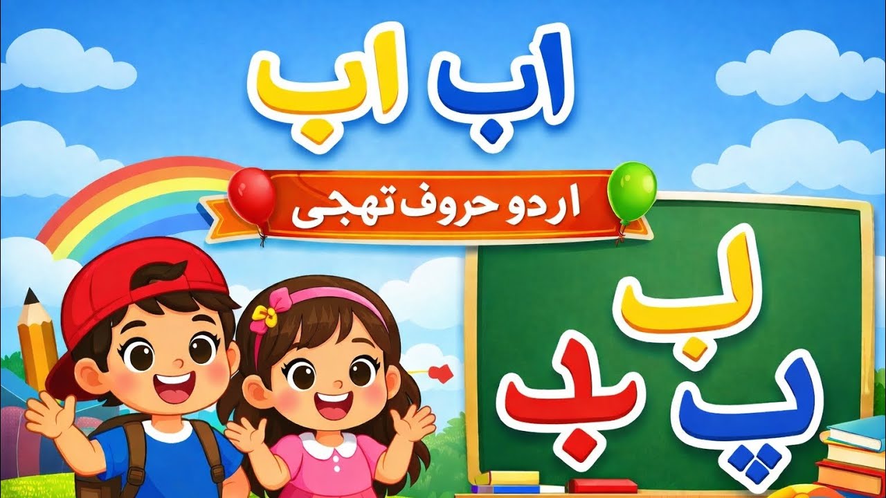Alif Bay Pay | Urdu Alphabets for Kids | Learn Urdu Qaida