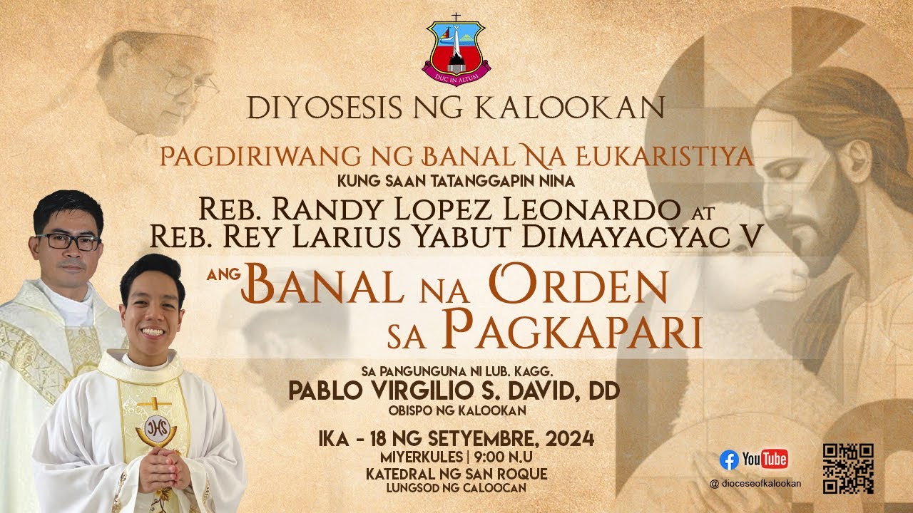 09.18.2024 | 9AM | Banal na Orden sa Pagkapari