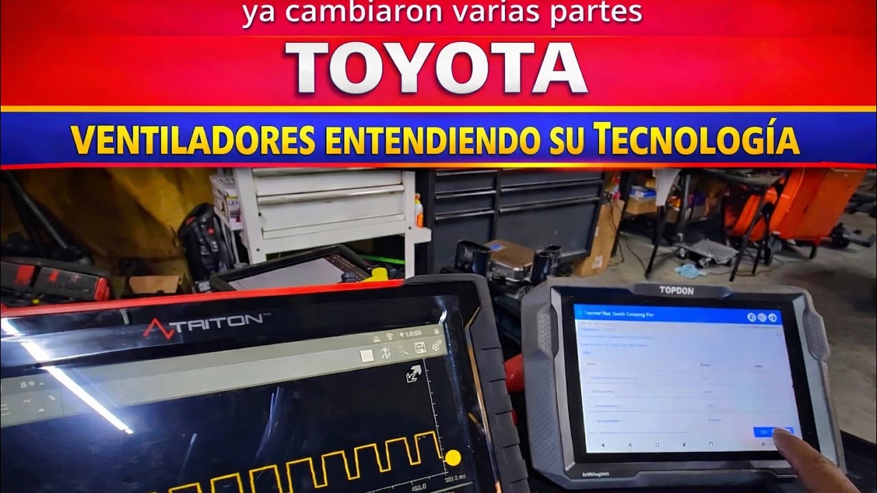 TOYOTA AVALON VENTILADORES  no funcionan viene de otro taller YA CAMBIARON varias partes