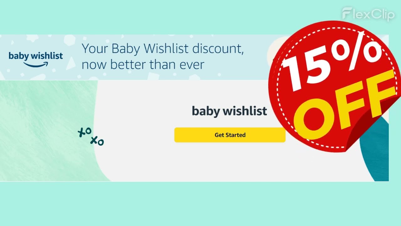 Amazon offers - 15 % offer on baby products