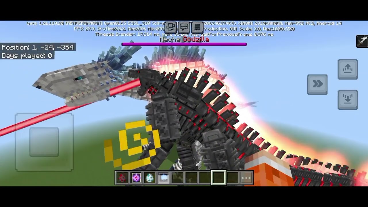 Godzilla Legacy of Titans Minecraft made by @Monster122    