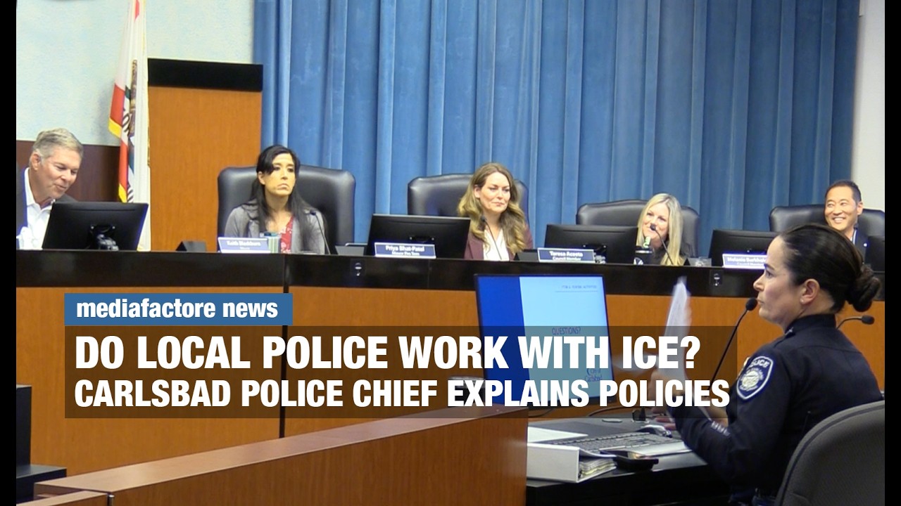 Carlsbad City Council Meeting About Local Police Interaction with ICE