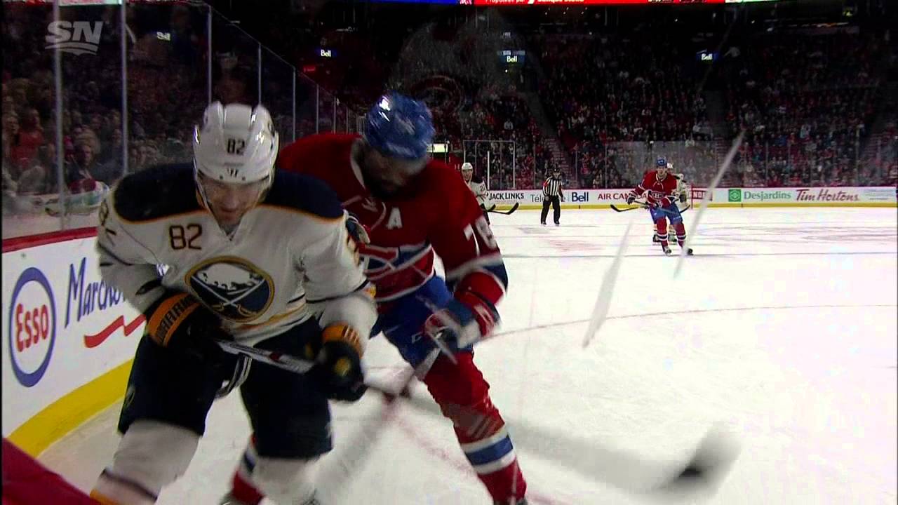 Subban stretchered off after bad collision with teammate