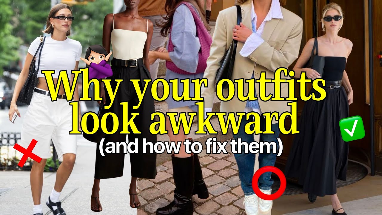 HOW TO DRESS BETTER & MAKE YOUR OUTFITS LOOKS LESS AWKWARD (elevate your style) | Alyssa Lyanne
