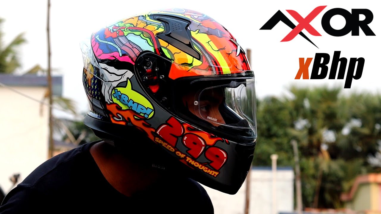 2021 Axor xBhp Edition - Speed of Thought Helmet Unboxing and Review || Axor || xBhp || OctaneWheels