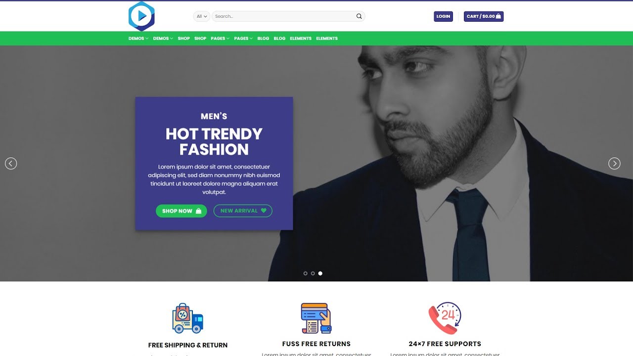 How To Create An eCommerce Website With WordPress, Flatsome Theme, and WooCommerce Plugin.