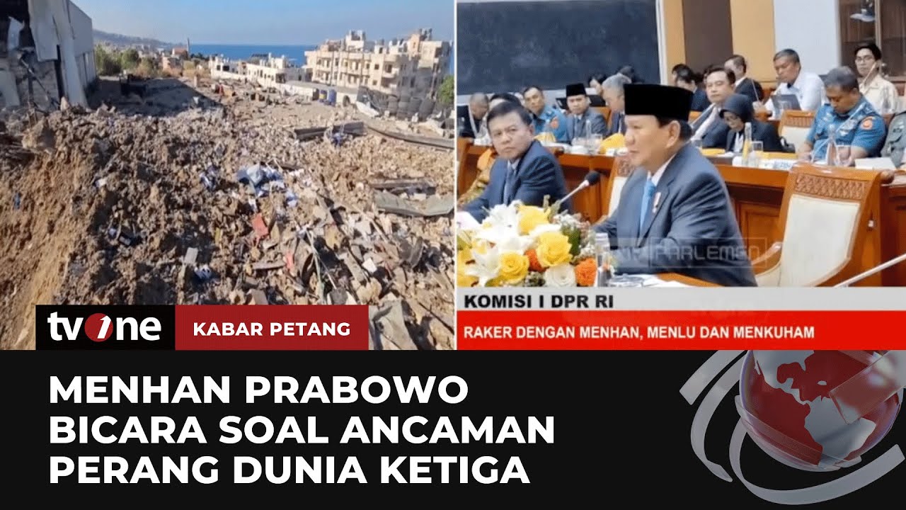 Prabowo Nyatakan Kondisi Dunia Tidak Baik-baik Saja dan Berpotensi Perang Dunia 3 | tvOne