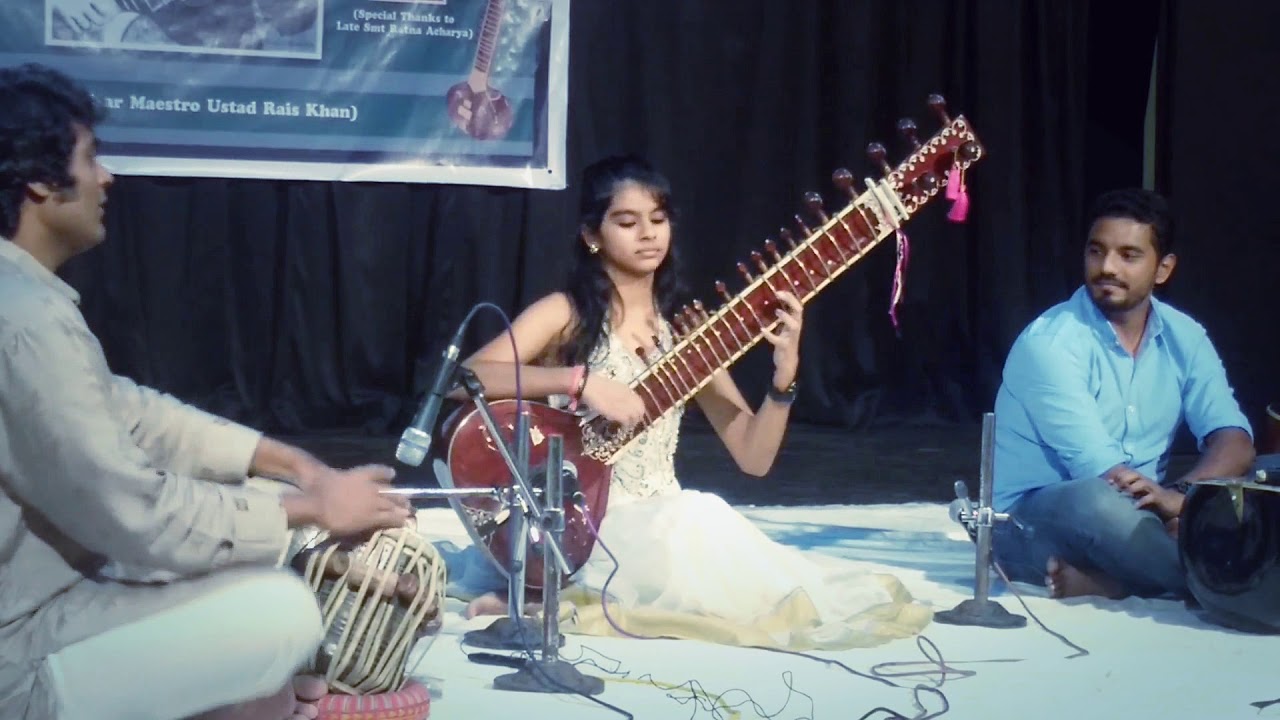 Anvita Shankar Sitar Recital, Ashok Shinde on Tabla - Raga Yaman
