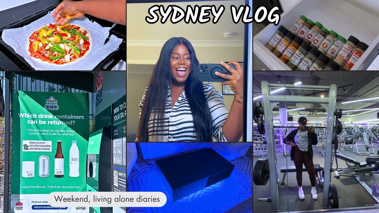 SYDNEY: Realistic Weekend in my life | Cooking | Recycling | Gym ...