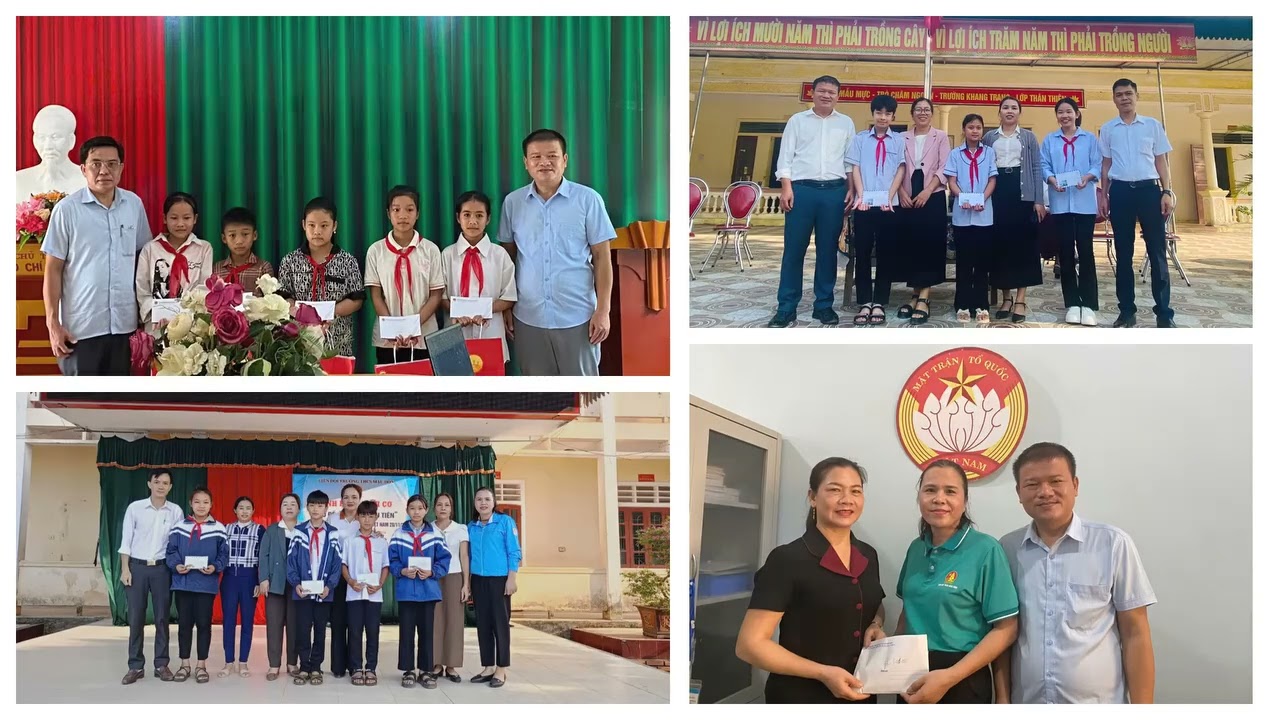 Lưu lại hình ảnh thầy cô của trường THCS Mậu Đôn 