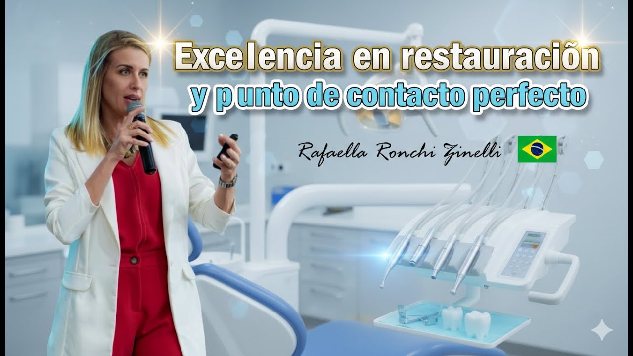 Excelencia en restauración y punto de contacto perfecto | Dra. Rafaela Ronchi Zinelli