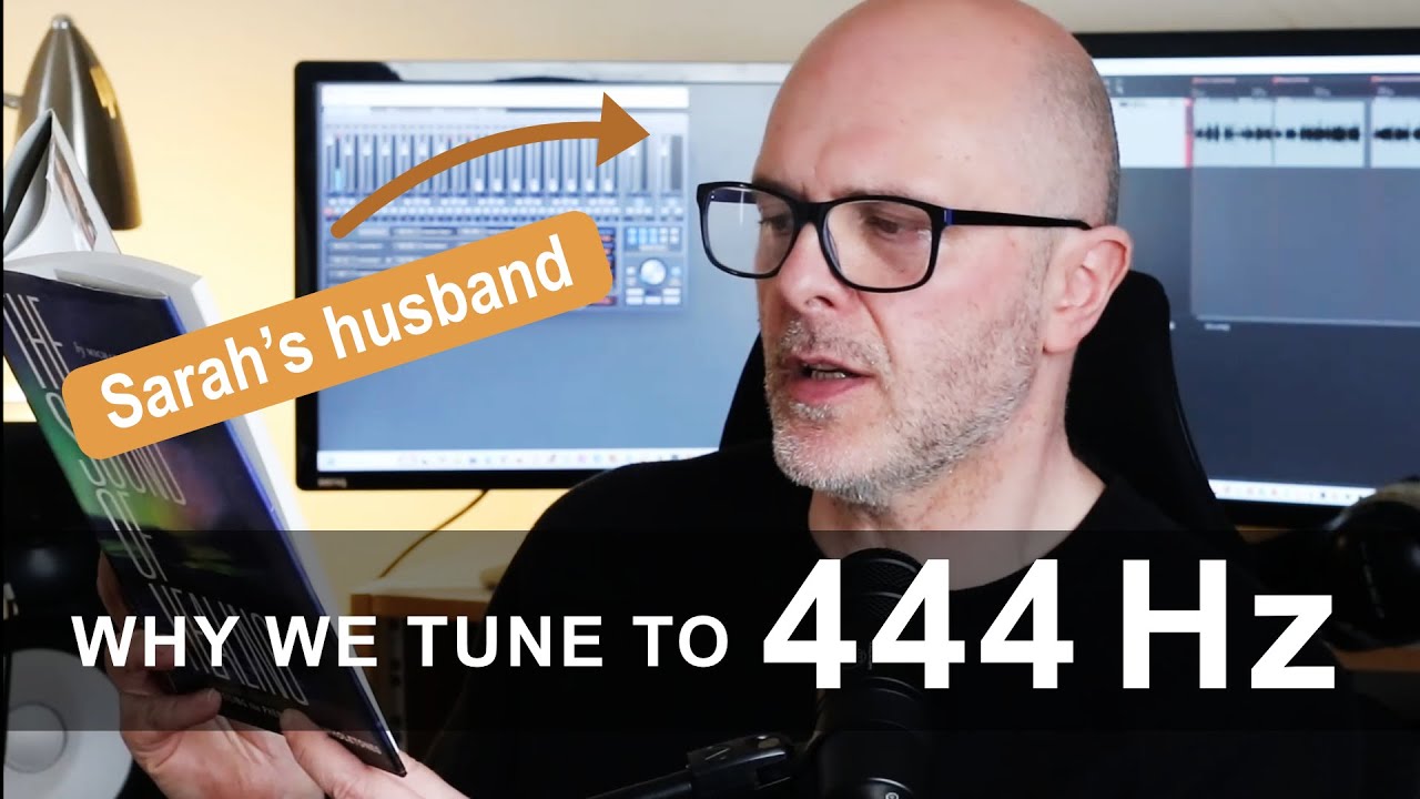MEET MY HUSBAND! Why we tune to 444Hz. Our reasons: from the Bible and science. With Mark Pierce.