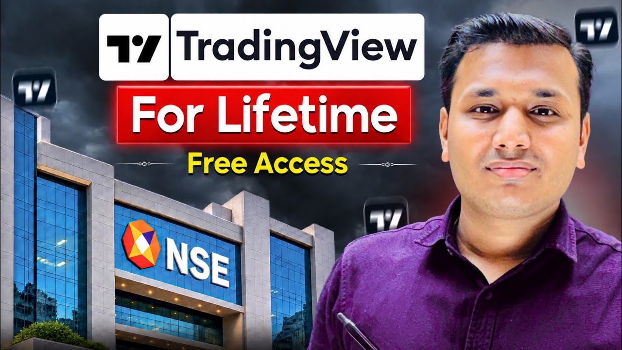 🚨TradingView Paid नहीं लेना पड़ेगा बस ये करो | TradingView Live Data for Free | SEBI Reg. RA