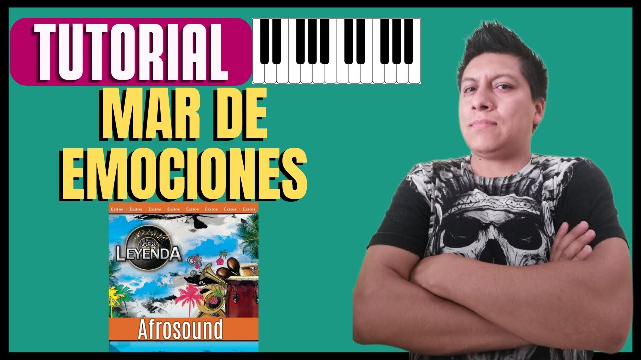 Como Tocar MAR DE EMOCIONES Tutorial En Teclado/Piano Afrosound
