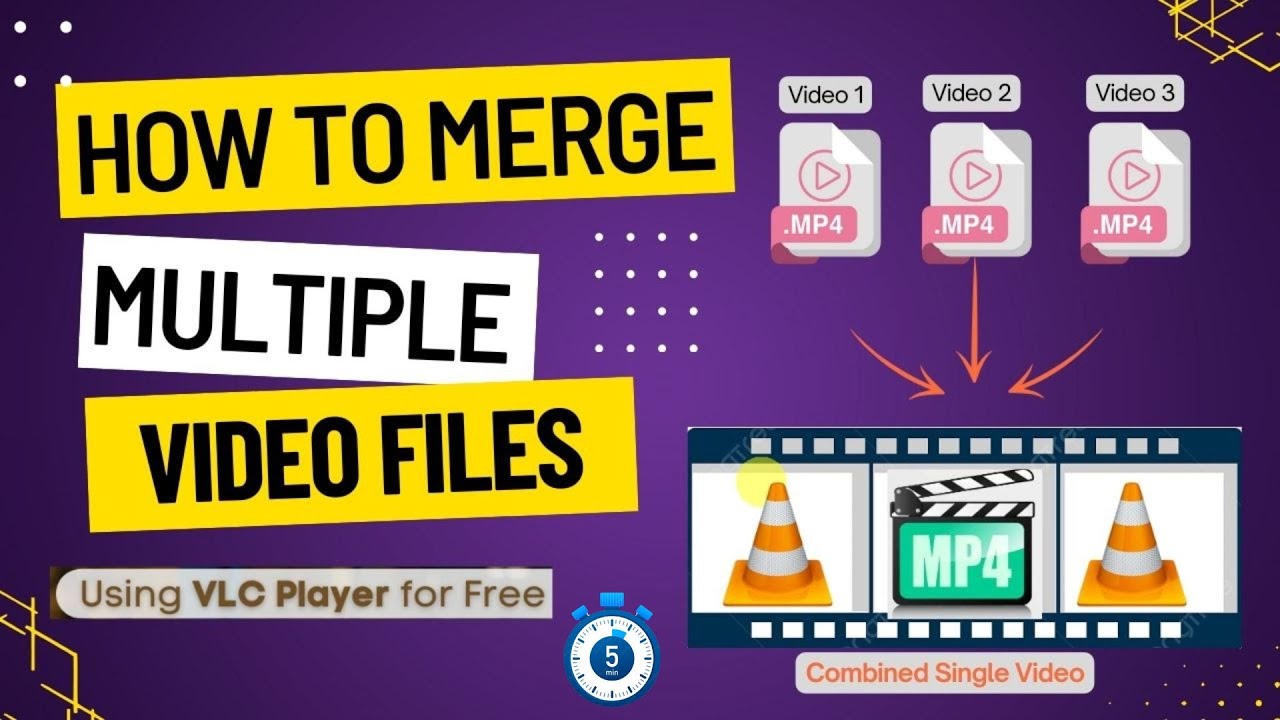 Как объединить несколько видео в одно с помощью VLC Media Player за 5 минут