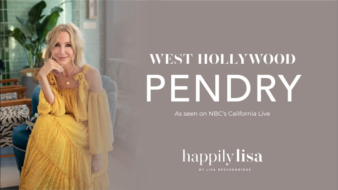 Pendry West Hollwood - Lisa Breckenridge for NBC California Live