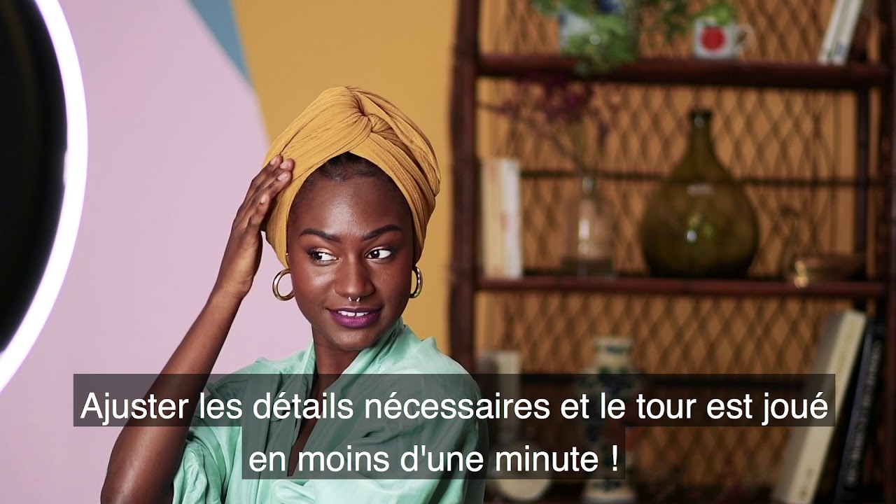 EASY HEADWRAP TUTORIAL :  La Jamaïcaine par Indira de Paris