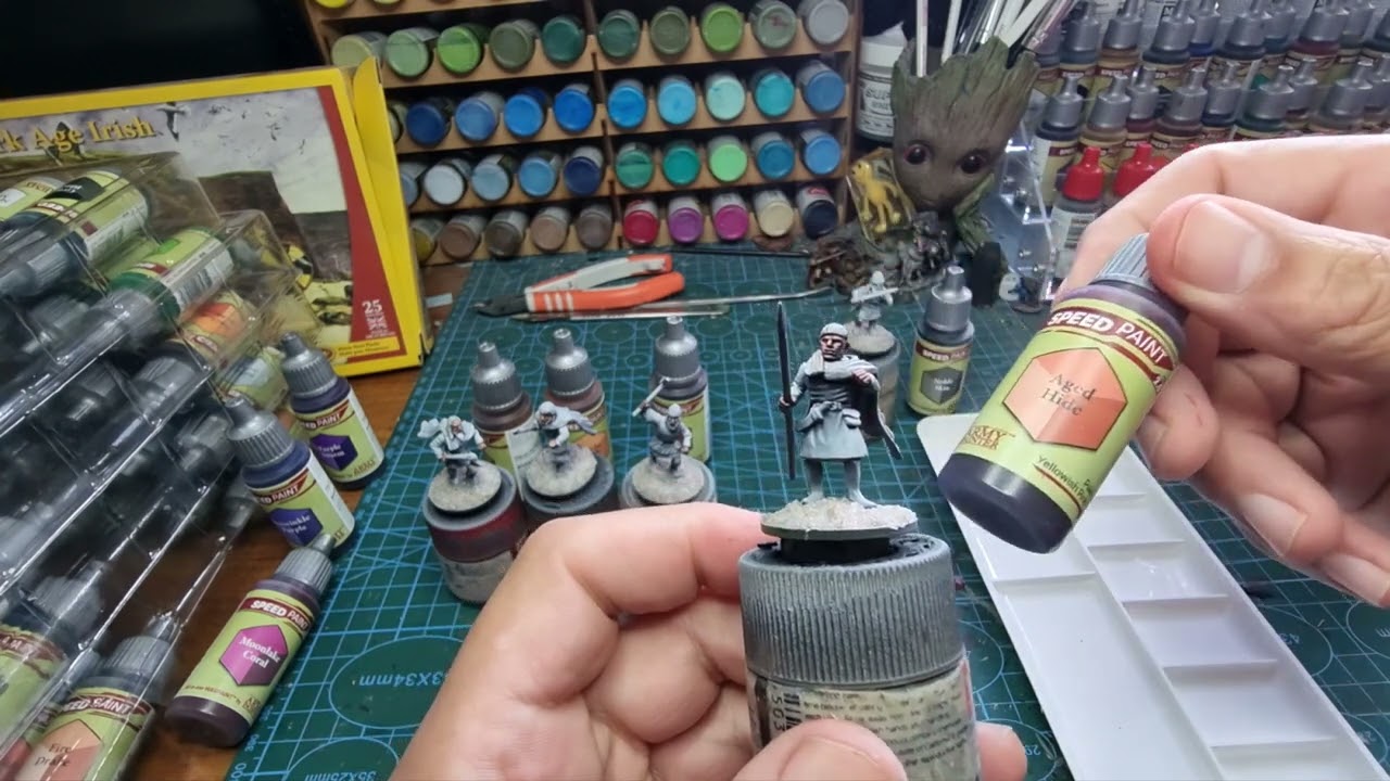 painting historical miniatures with speedpaint 2. part 1