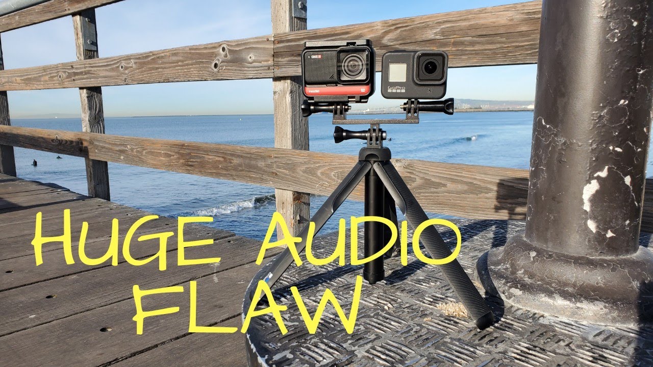Insta360 One R - A HUGE Audio flaw - versus the Gopro Hero 8 Black - Audio Test