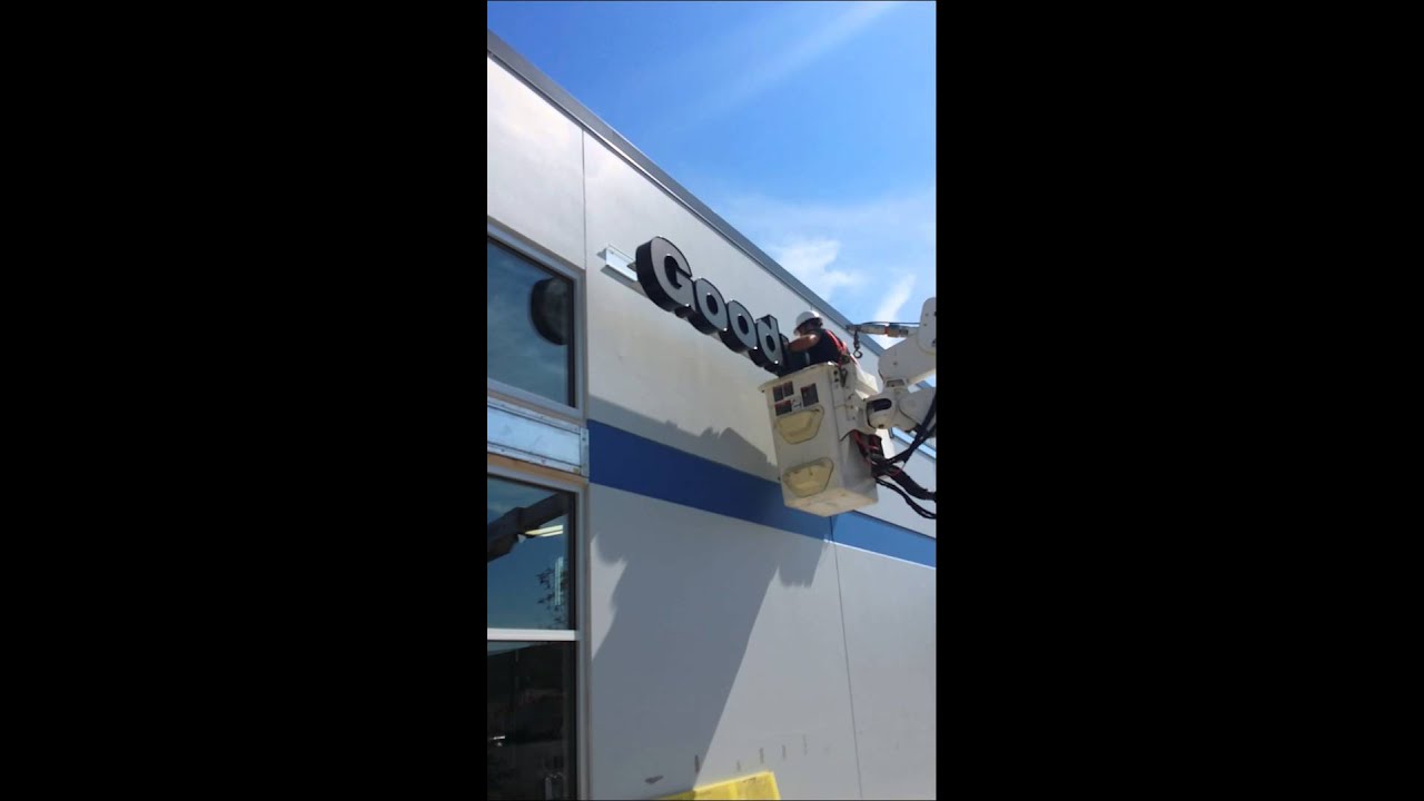 EasyMount (patented) Channel Letter Raceway Installation