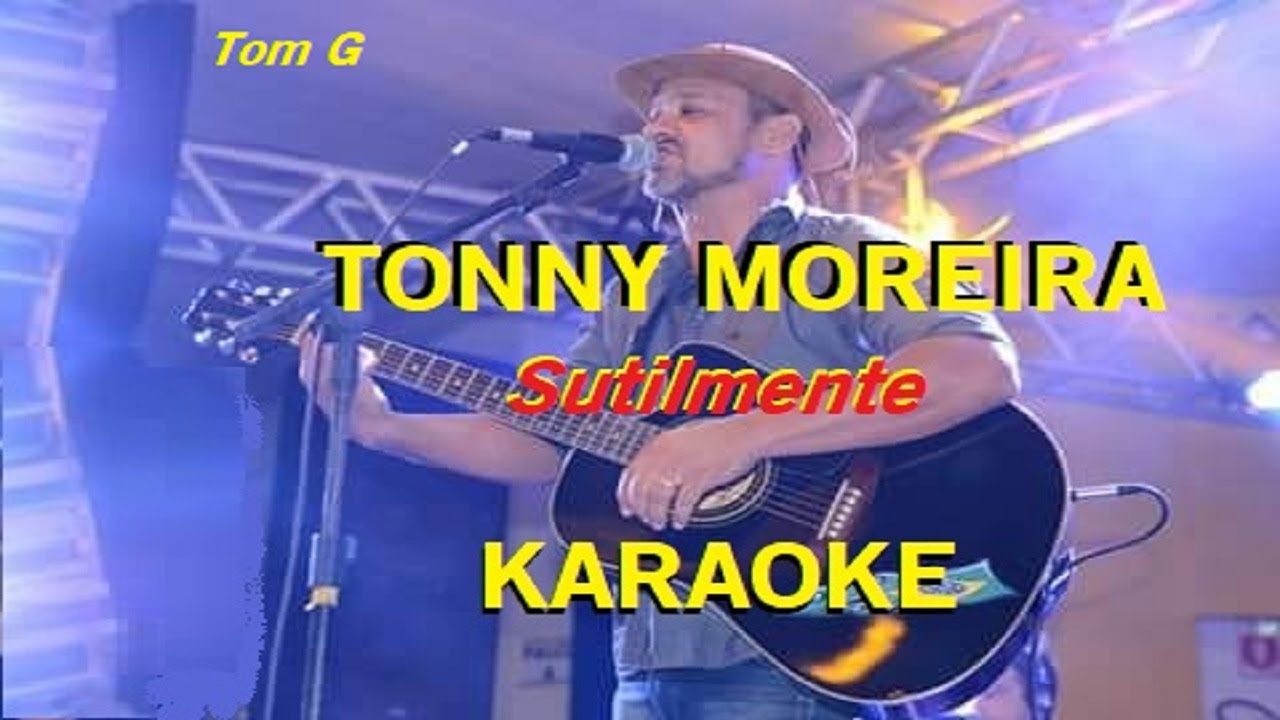 Tonny Moreira - Sutilmente (Karaoke 2026) (Cover Skank)